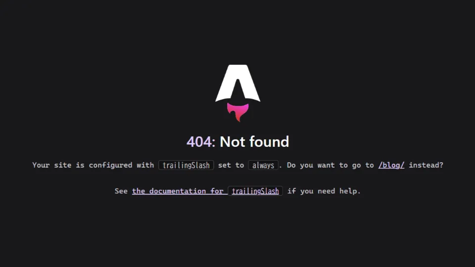 親切なほうの404